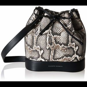 Giuseppe Zanotti Snake Print Selly Bag